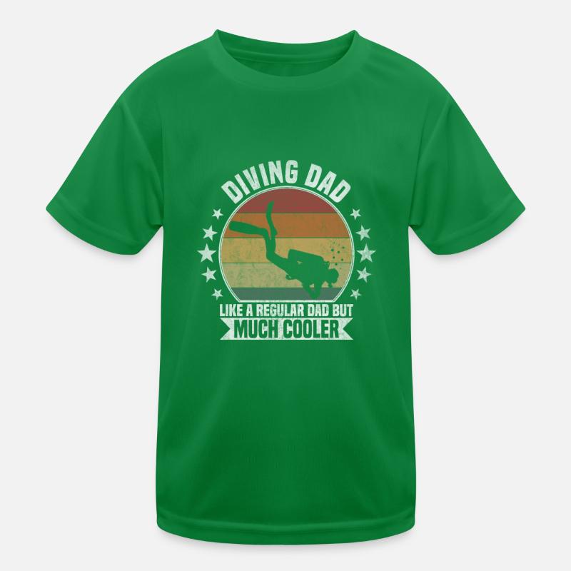 Plongée Papa Plongeur T-shirt sport Enfant