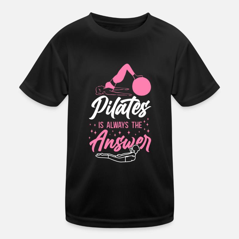 Instructeur de Pilates Professeur de Pilates T-shirt sport Enfant