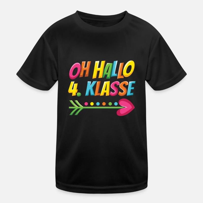 Oh Hello 4th Grade School Kids Functional T-Shirt