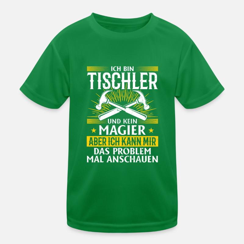 I am a carpenter and not a magician Kids Functional T-Shirt