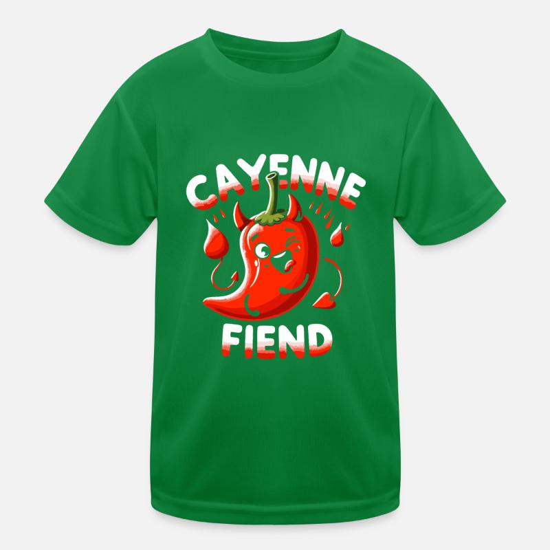 Amateurs de cuisine épicée, Chili Peppers Chef T-shirt sport Enfant
