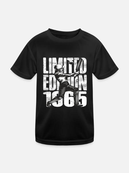 Édition limitée 1965 Édition limitée Cricket - T-shirt sport Enfant - noir - Devant