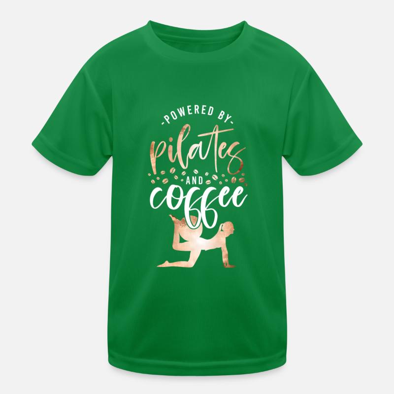 Pilates Instructor Teacher Coffee Kinder Funktions-T-Shirt