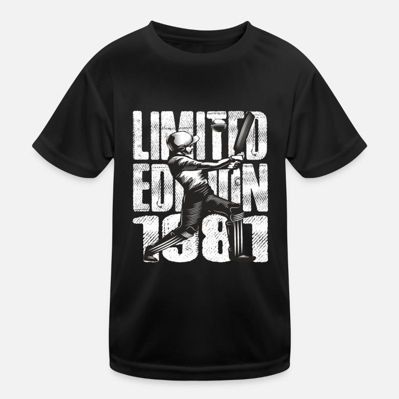Limited Edition 1981 Limited Edition Cricket Kids Functional T-Shirt