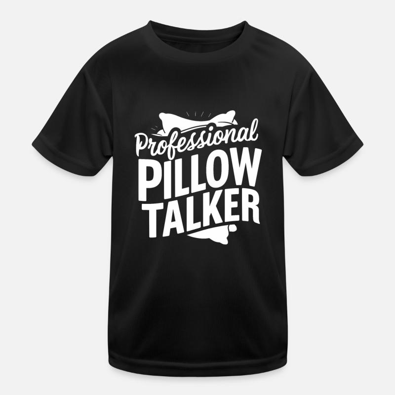 Sprechen Im Schlaf, Somniloquy, Sprechen Im Kinder Funktions-T-Shirt