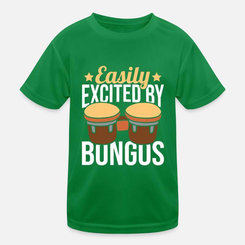 Bongo Musik Geschenk Kinder Funktions-T-Shirt