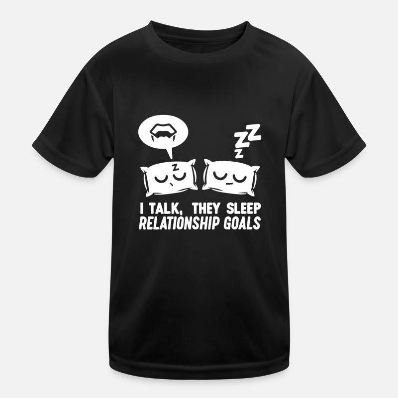 Sprechen Im Schlaf, Somniloquy, Sprechen Im Kinder Funktions-T-Shirt