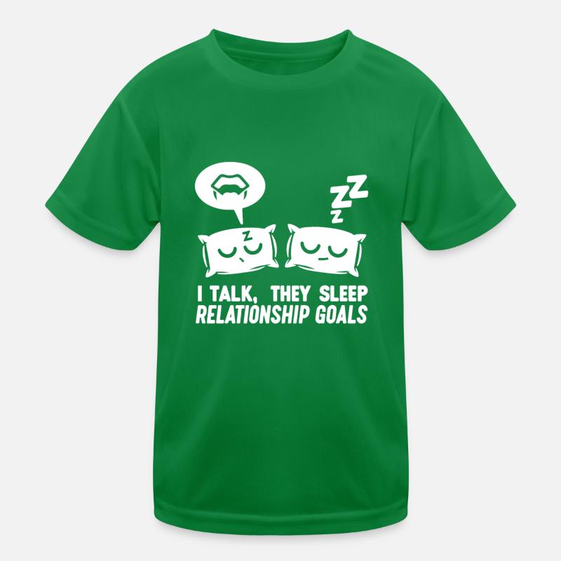 Sprechen Im Schlaf, Somniloquy, Sprechen Im Kinder Funktions-T-Shirt