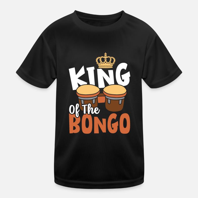 Bongo Musik Geschenk Kinder Funktions-T-Shirt