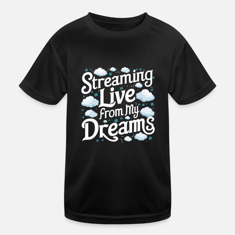 Sprechen Im Schlaf, Somniloquy, Sprechen Im Kinder Funktions-T-Shirt