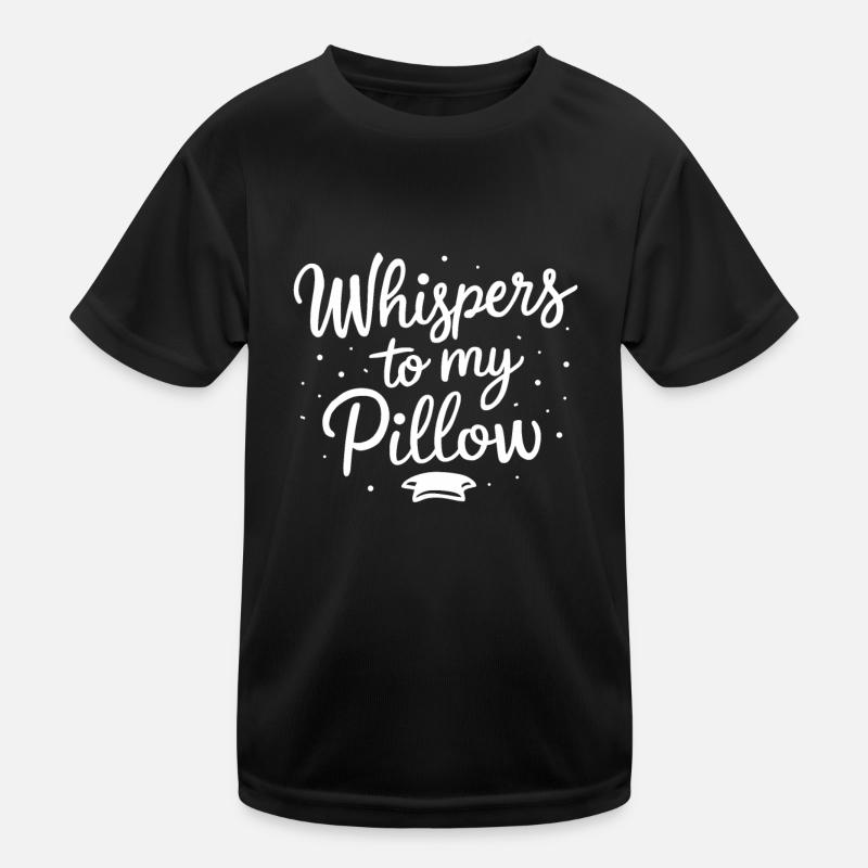 Sprechen Im Schlaf, Somniloquy, Sprechen Im Kinder Funktions-T-Shirt