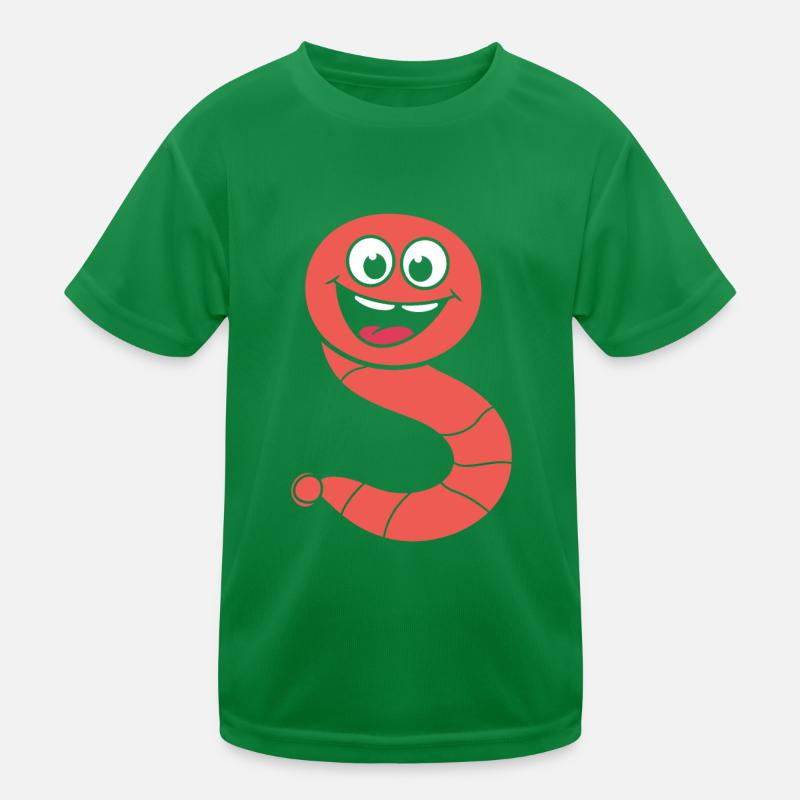 ver de terre T-shirt sport Enfant