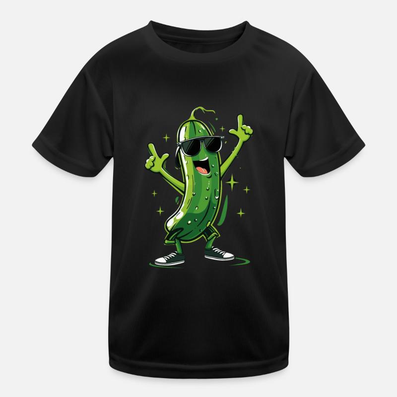 Cucumber Kids Functional T-Shirt