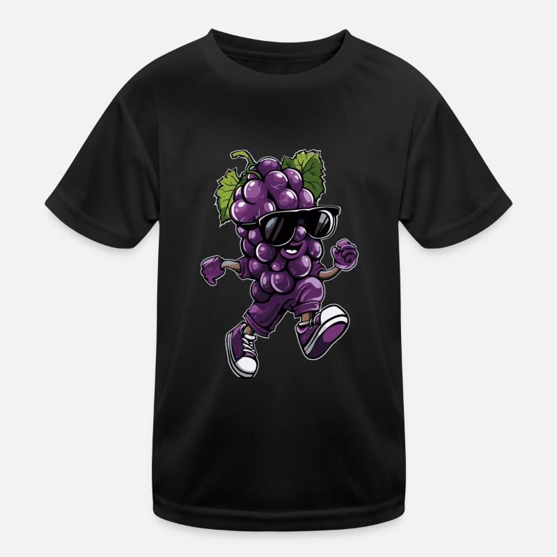 Traube Kinder Funktions-T-Shirt