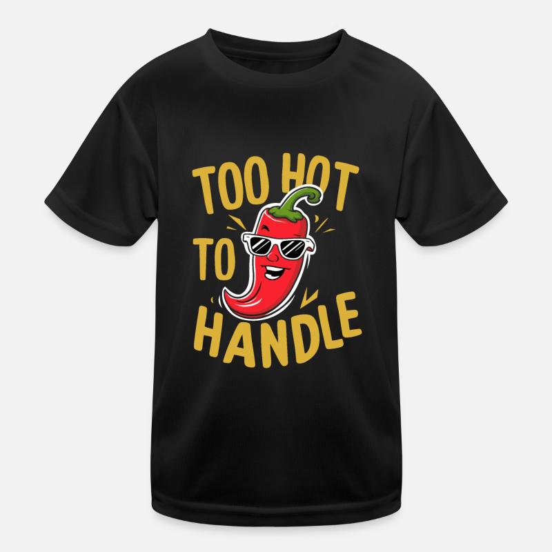 Amateurs de cuisine épicée, Chili Peppers Chef T-shirt sport Enfant