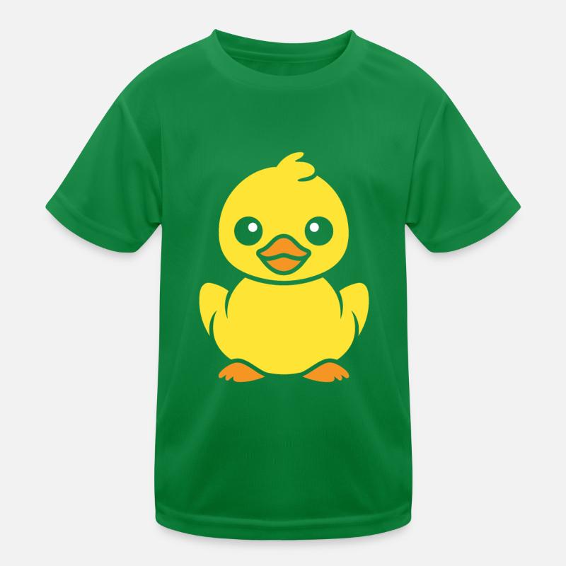 Ente Kinder Funktions-T-Shirt