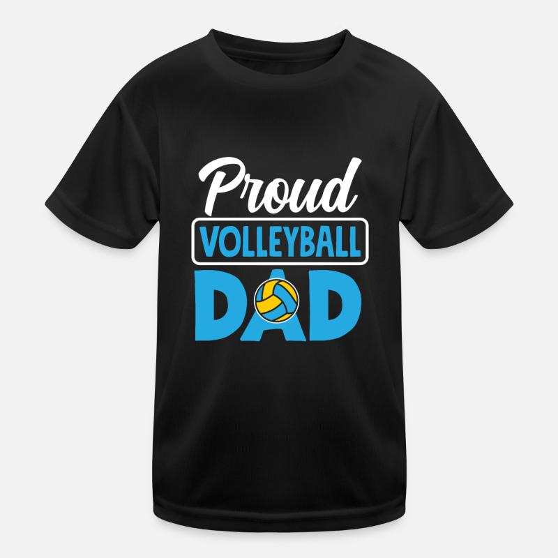 Lustiges Volleyball Geschenk Kinder Funktions-T-Shirt