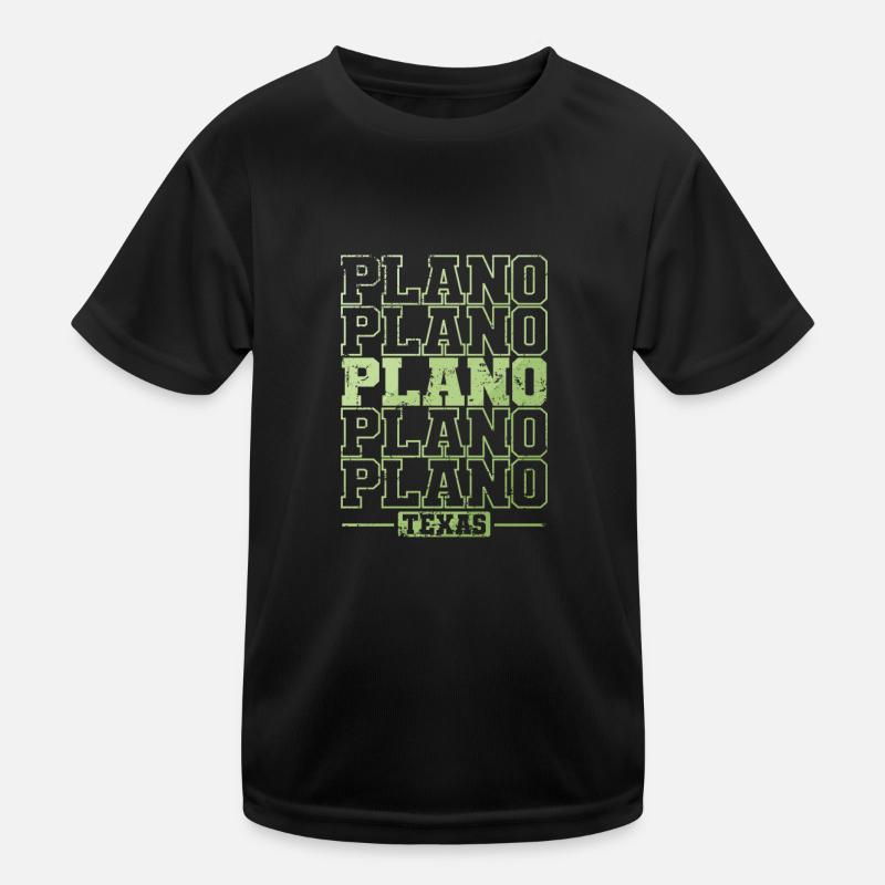 Plano Texas Stadt in den USA Kinder Funktions-T-Shirt