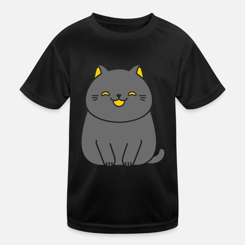 Chartreux petit chat T-shirt sport Enfant
