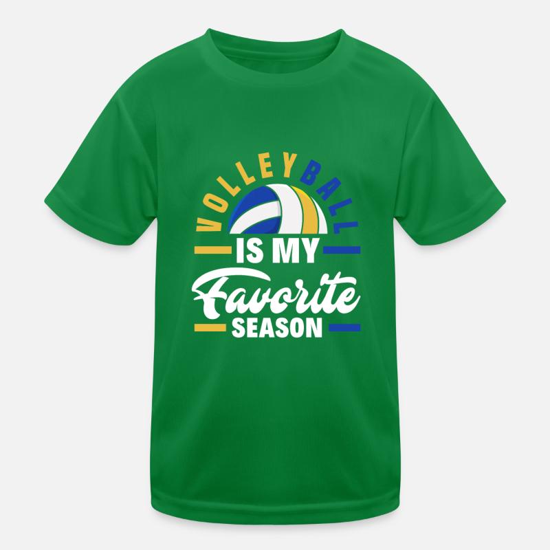 Lustiges Volleyball Geschenk Kinder Funktions-T-Shirt