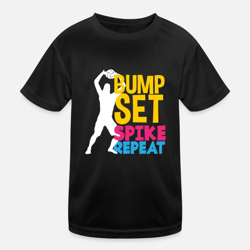 Lustiges Volleyball Geschenk Kinder Funktions-T-Shirt