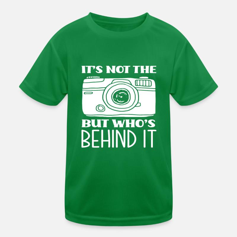 Photographer Experience Kids Functional T-Shirt