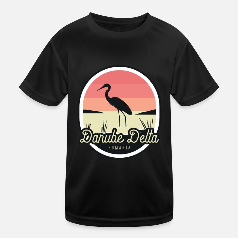 Delta du Danube - Roumain, Danube T-shirt sport Enfant