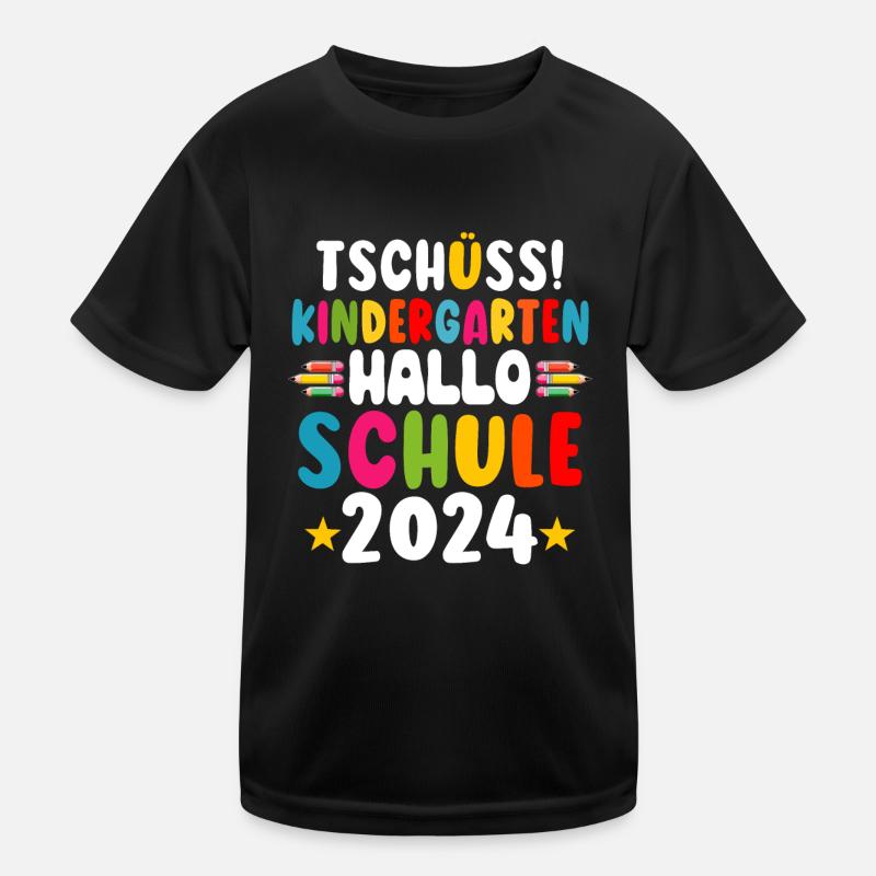 Bye Bye Maternelle Bonjour l’école 2024 T-shirt sport Enfant