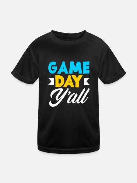 Lustiges Volleyball Geschenk - Kinder Funktions-T-Shirt - Schwarz - Vorne