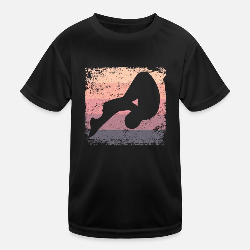 Turmspringen Kunstspringen Synchronspringen Kinder Funktions-T-Shirt