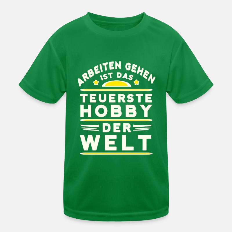 Hobbies Kids Functional T-Shirt