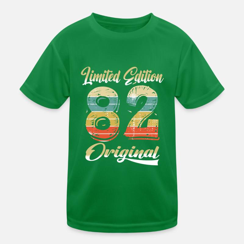 42 ans anniversaire vintage 1982 édition limitée T-shirt sport Enfant