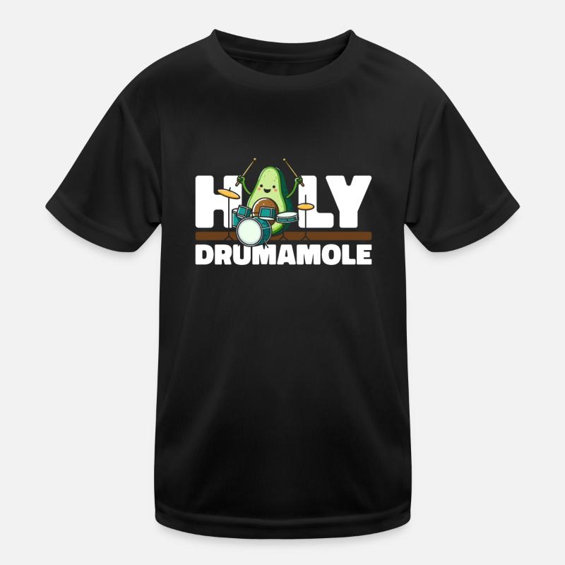 Drums Drummer Drummer Kids Functional T-Shirt