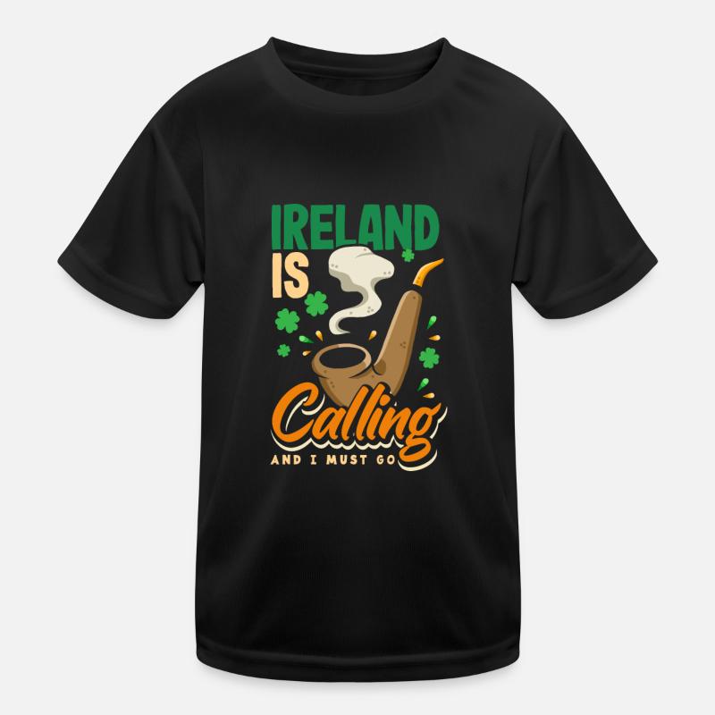 Lustiges Ire Irland Geschenk Kinder Funktions-T-Shirt