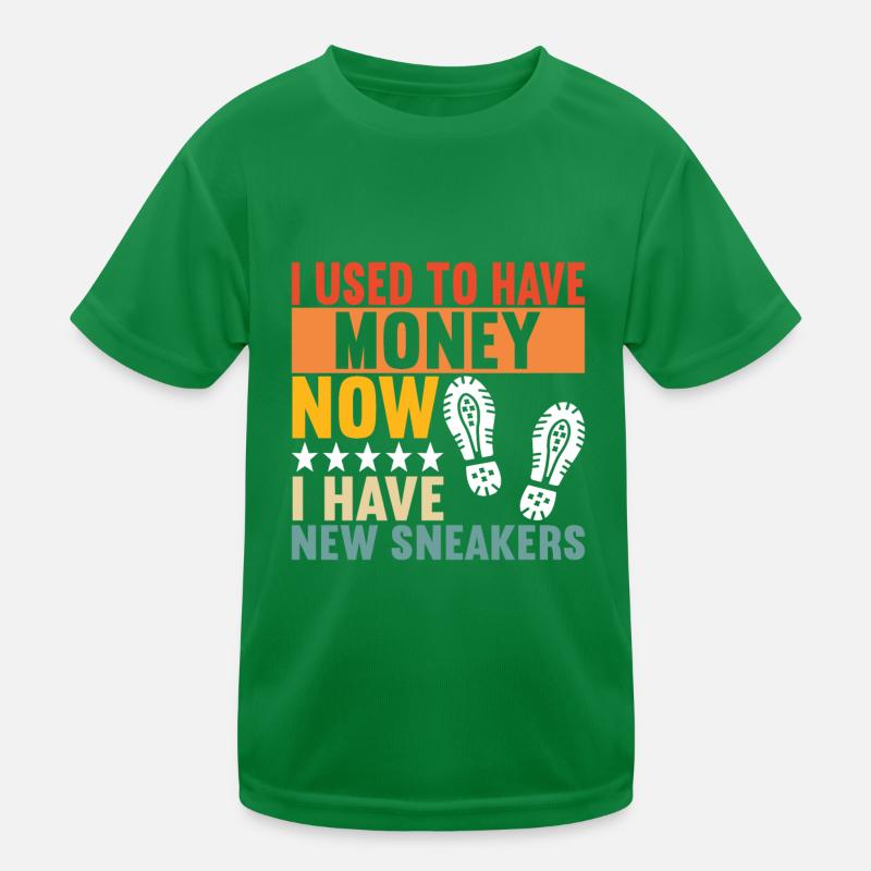 Sneakerhead Collectionneur de baskets T-shirt sport Enfant