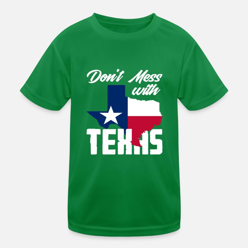 Texas Spruch Texaner Kinder Funktions-T-Shirt