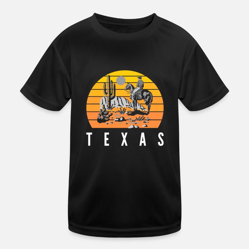 Texas Desert Kids Functional T-Shirt
