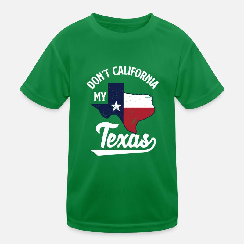 Texas Kinder Funktions-T-Shirt