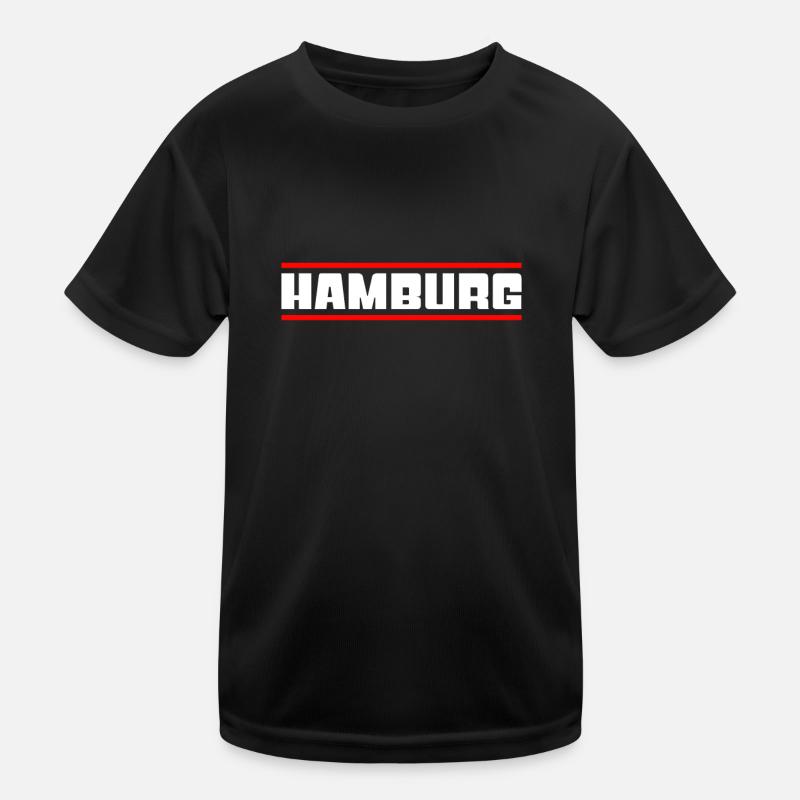 Hamburg Kinder Funktions-T-Shirt