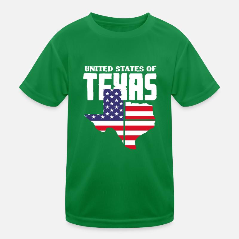 Fier Texas texan T-shirt sport Enfant