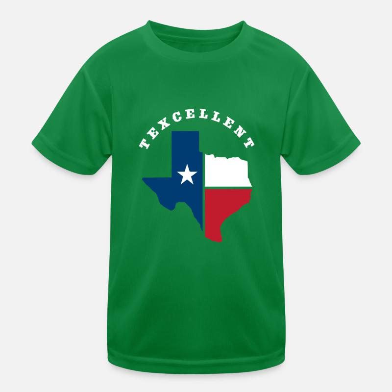 Texas Staat Herkunft Kinder Funktions-T-Shirt