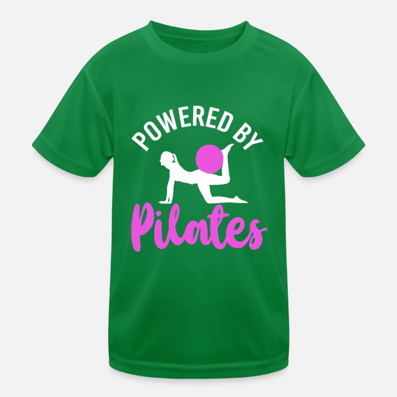 Pilates Instructor Teacher Powered Kinder Funktions-T-Shirt