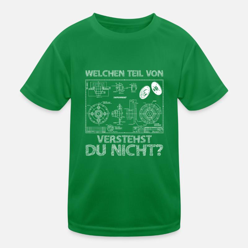 Welchen Teil von verstehst du nicht Ingenieur Kinder Funktions-T-Shirt