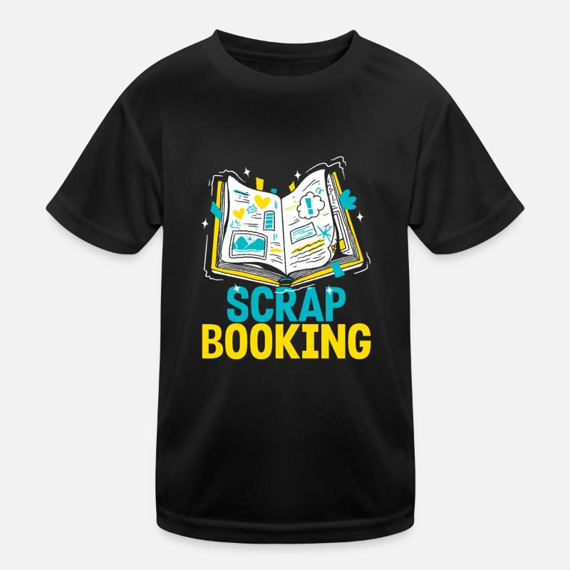 Livre de mémoire, Scrapbook, Scrapbook, Scrapbook, Scrapbook T-shirt sport Enfant