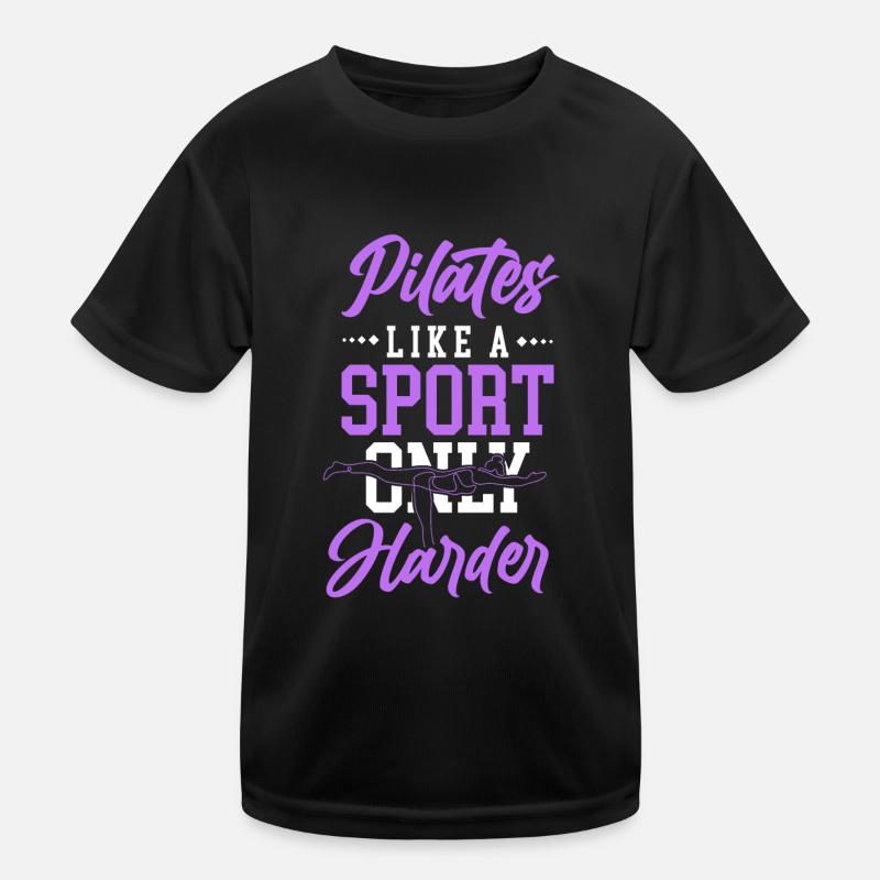 Instructeur de Pilates Professeur de Pilates T-shirt sport Enfant