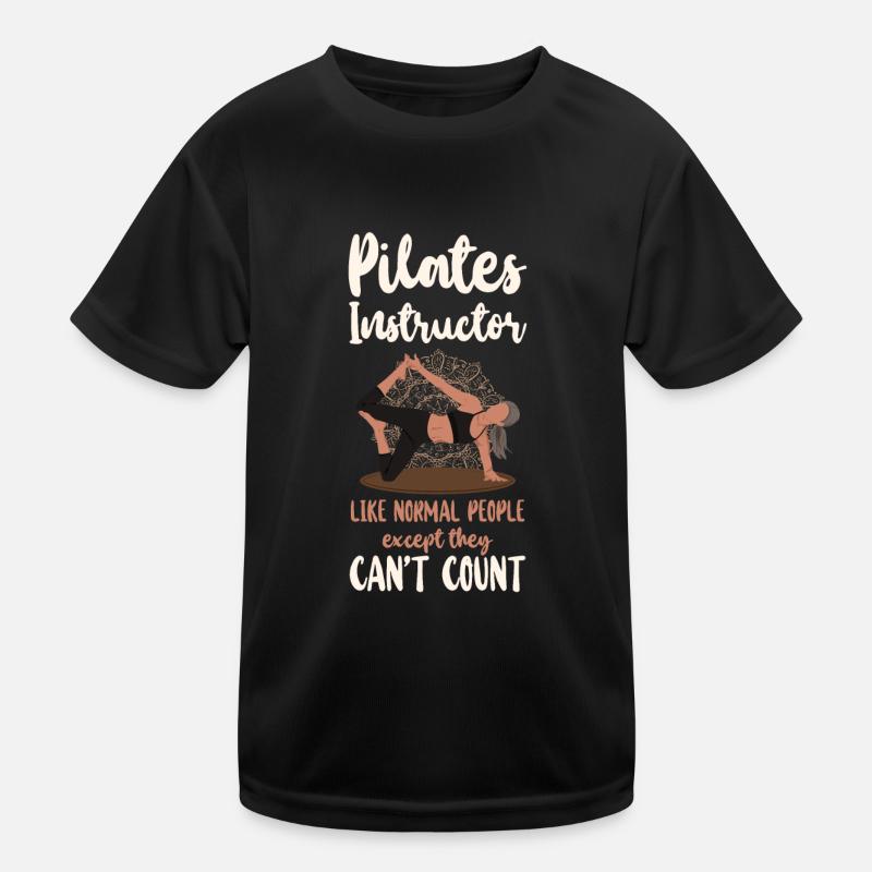 Instructeur de Pilates Professeur de Pilates T-shirt sport Enfant