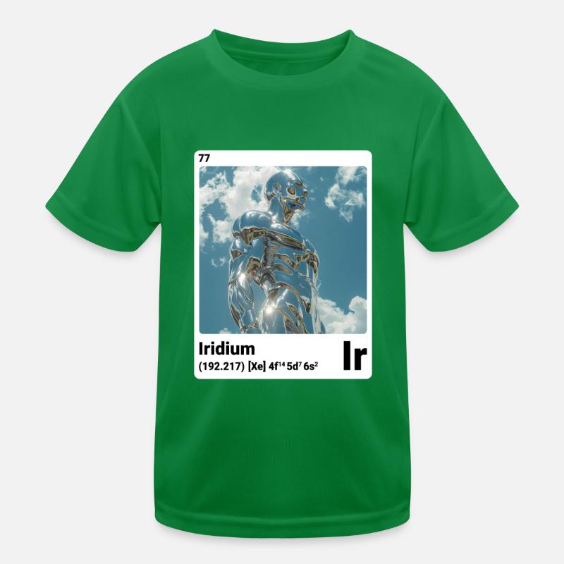 Élément de style AI am Iridium (wt) mode périodique T-shirt sport Enfant