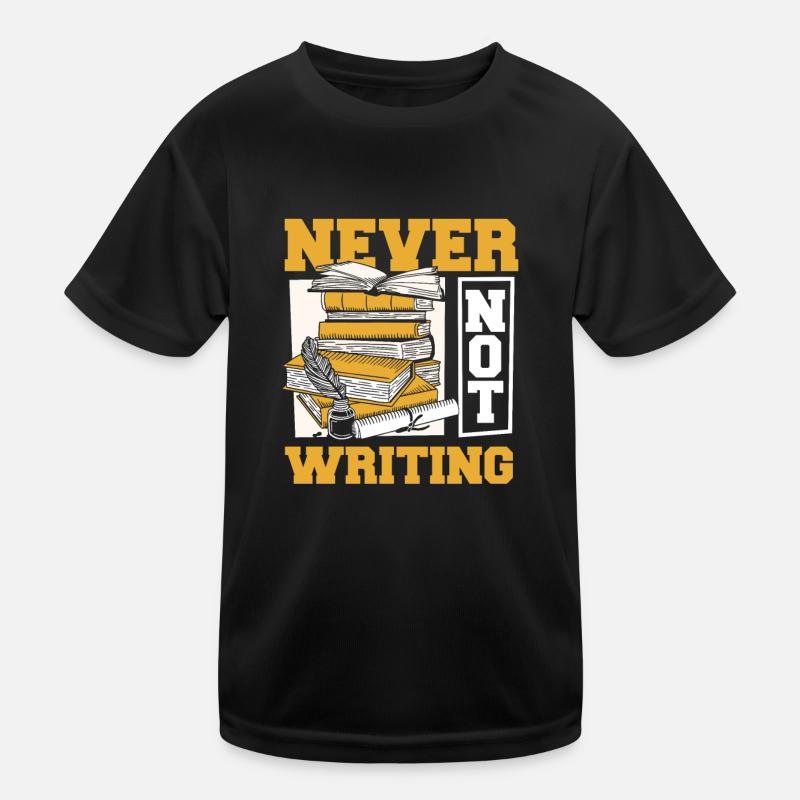 Writer Author Kids Functional T-Shirt