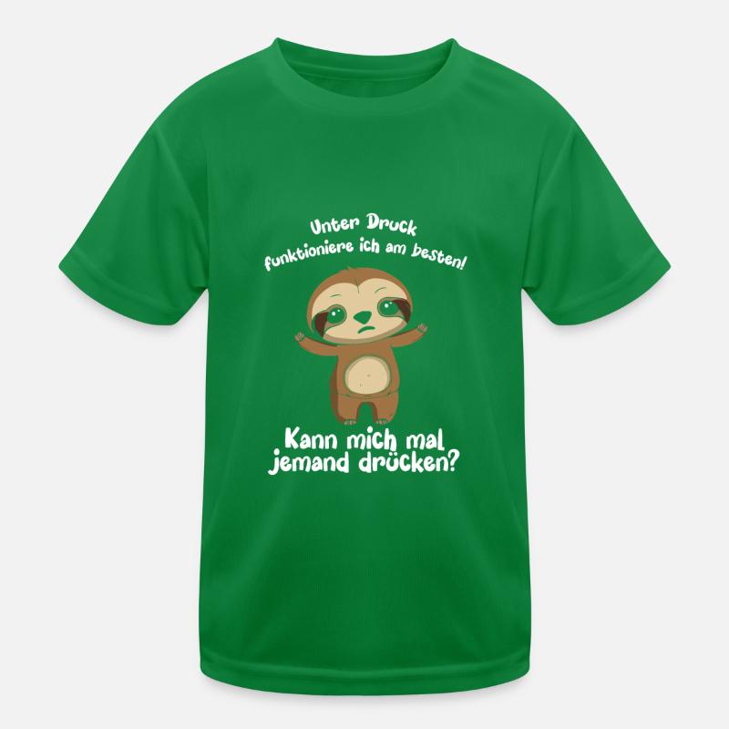 I function best under pressure Kids Functional T-Shirt
