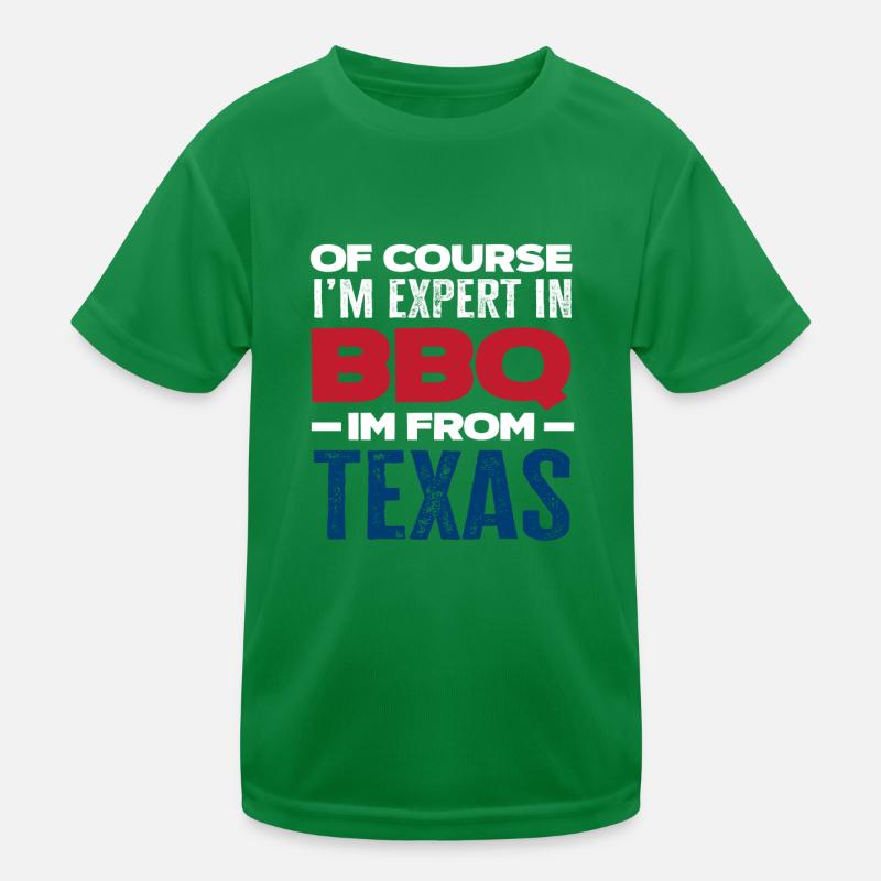 Texas Grilling Texans Kids Functional T-Shirt